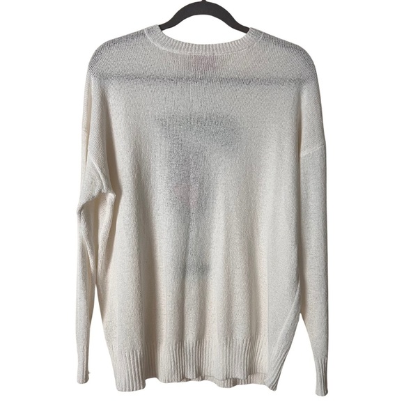 Show me your mumu woodsy sweater in ciao cocktail, oversized sweater, size XS - Picture 5 of 13